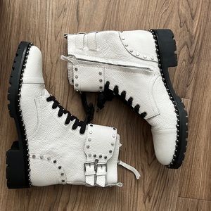 EUC Sam Edelman Jennifer Combat Boots